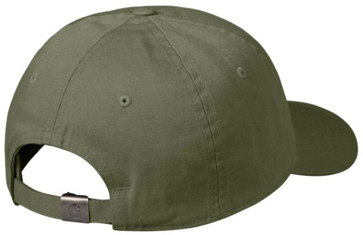 Carhartt casquette kaki carhartt logo brode vert Groen