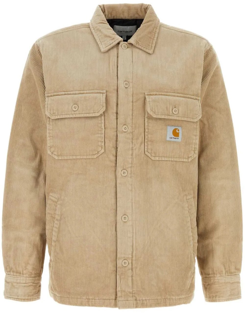 Carhartt chemise en velours cotele Beige