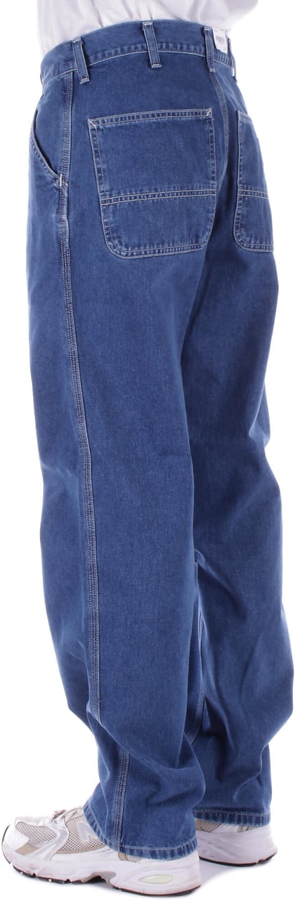 Carhartt Jeans Blu Stonewashed Blauw