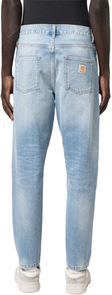 Carhartt Trousers Blue Lichtblauw