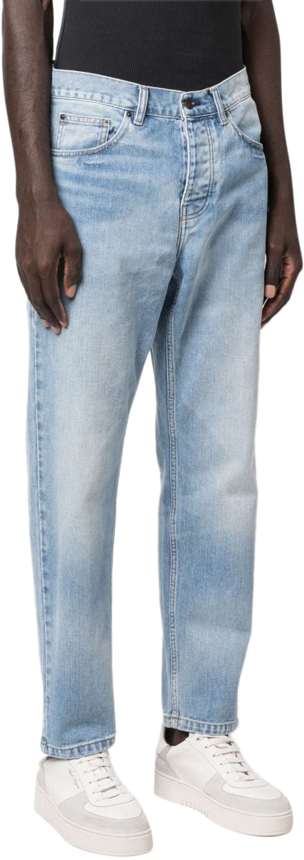 Carhartt Trousers Blue Lichtblauw