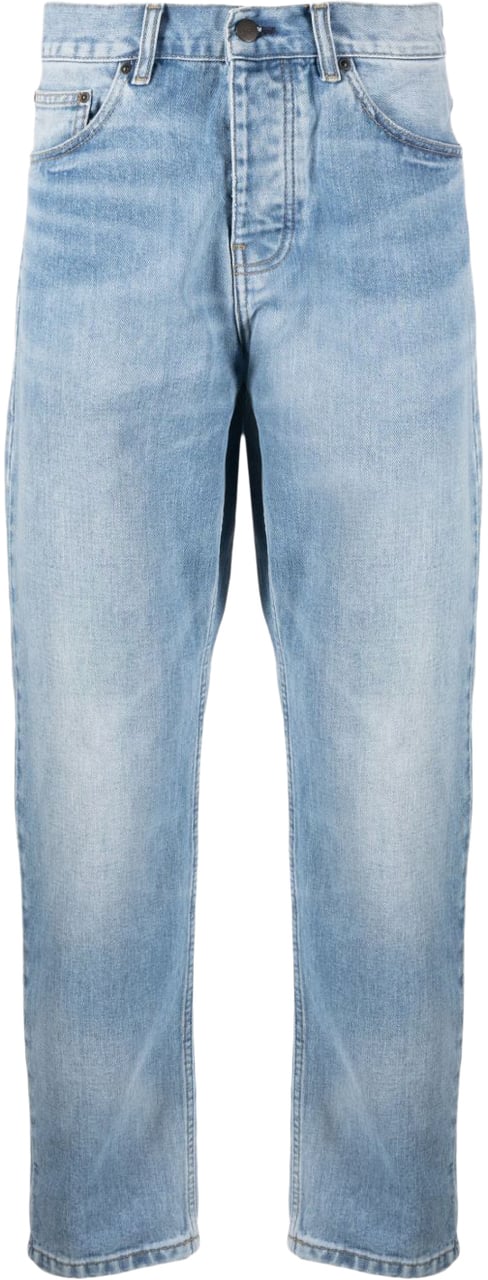 Carhartt Trousers Blue Lichtblauw