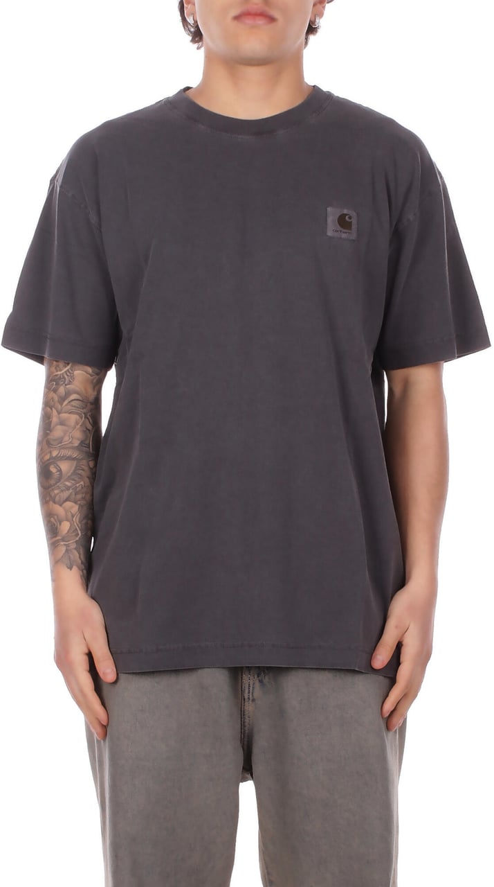 Carhartt T-Shirts And Polos Black Donkergrijs