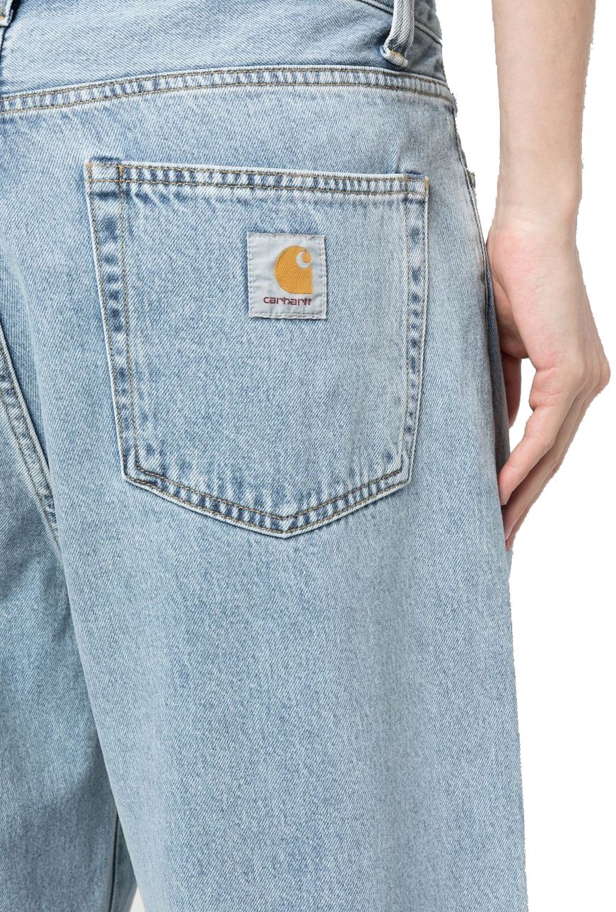 Carhartt Jeans Clear Blue Blauw
