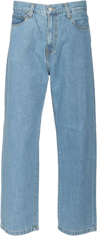Carhartt Jeans Navy Blauw