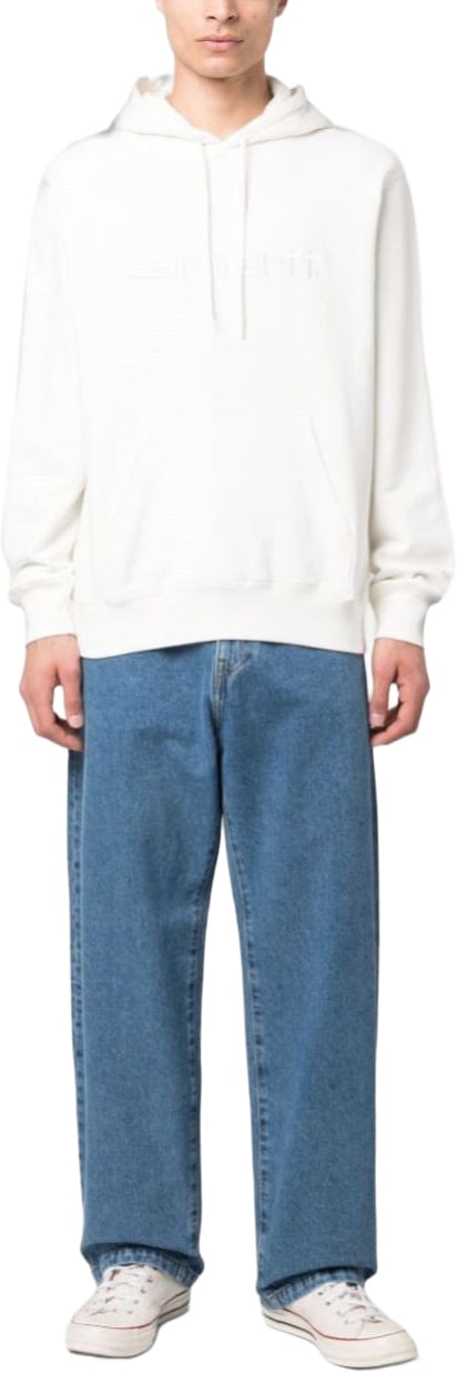 Carhartt Jeans Navy Blauw