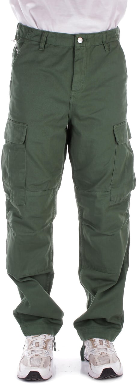 Carhartt Trousers Duck Green Groen