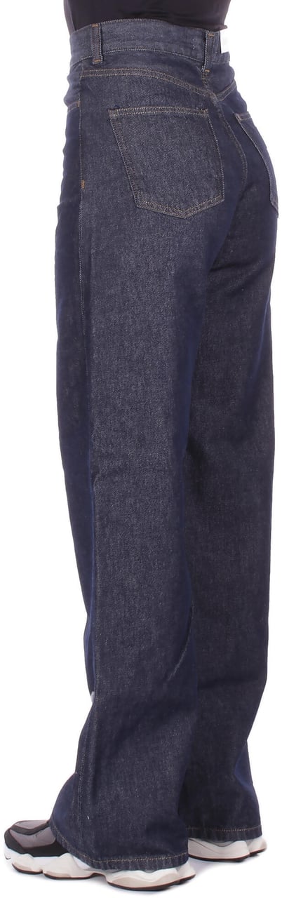 Carhartt Jeans Blue Rinsed Blauw