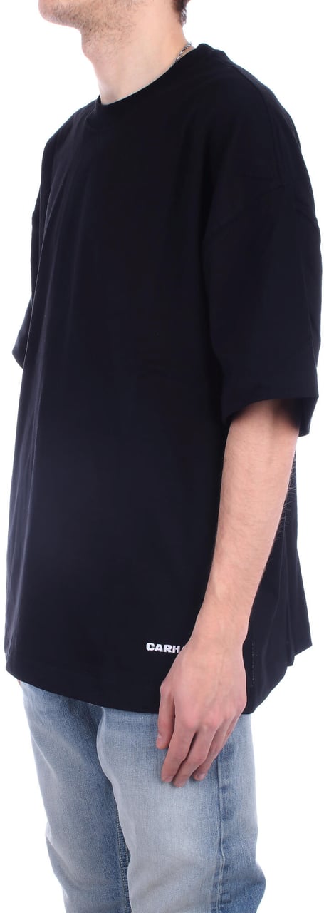 Carhartt T-Shirts And Polos Black White Zwart