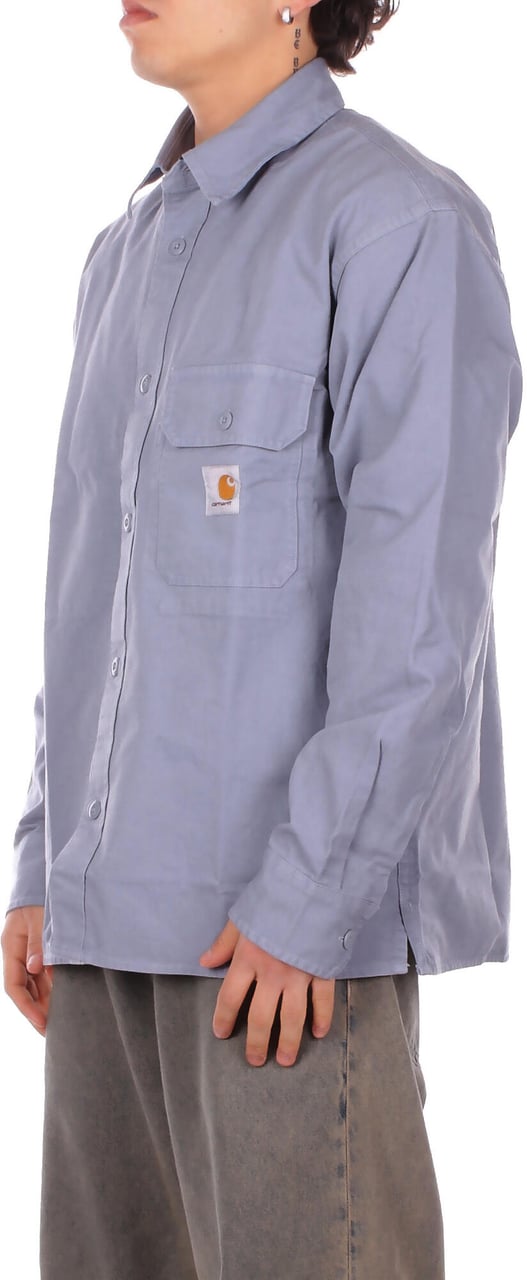 Carhartt Shirts Light Grey Grijs