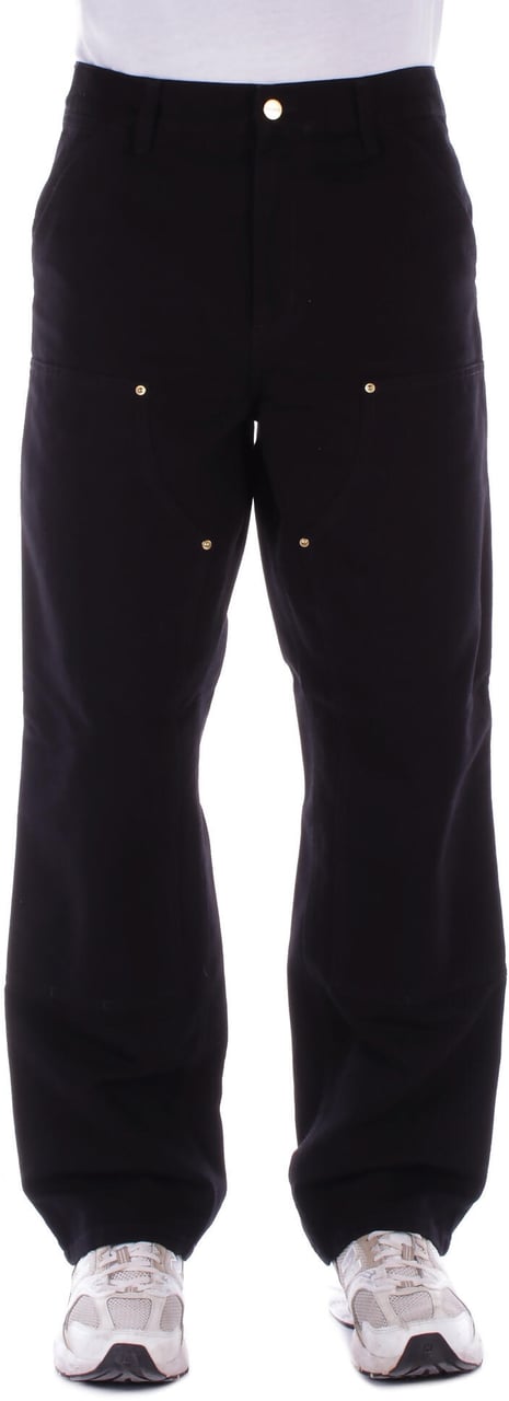 Carhartt Jeans Black Rinsed Zwart