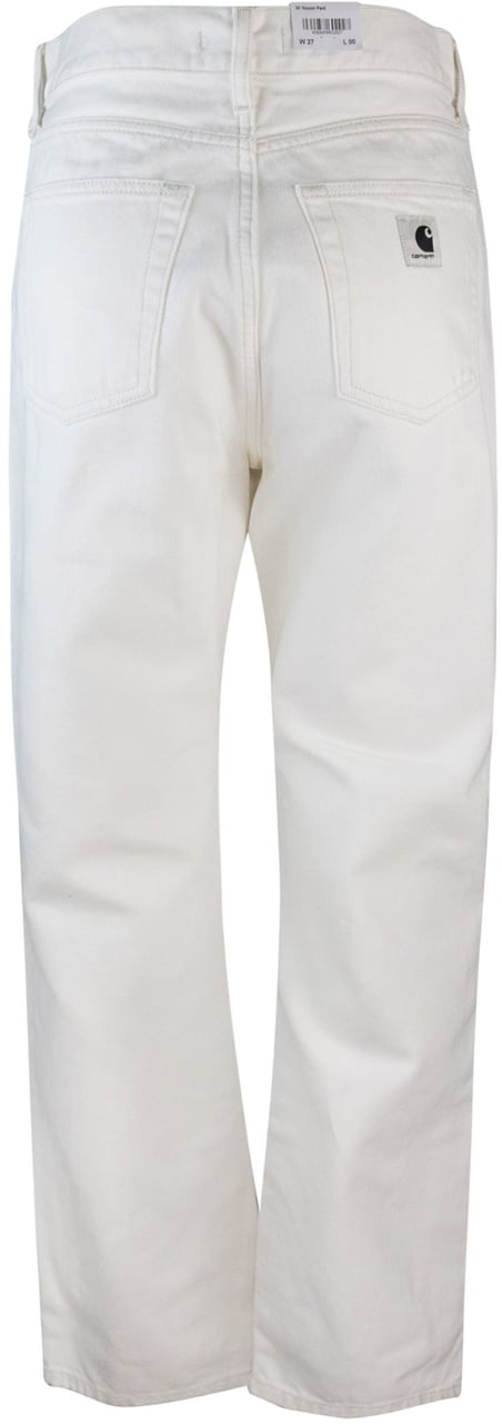 Carhartt Trousers White Wit