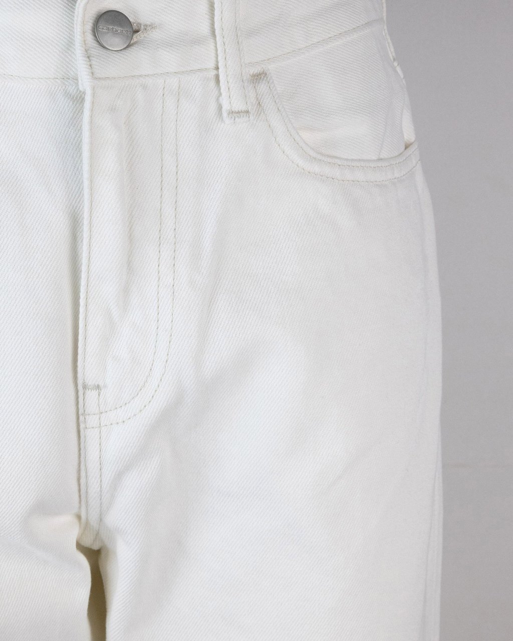 Carhartt Trousers White Wit