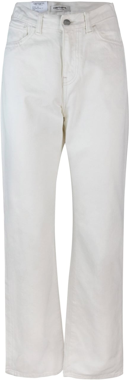 Carhartt Trousers White Wit