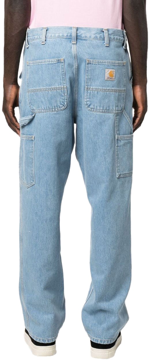 Carhartt Trousers Blue Blauw