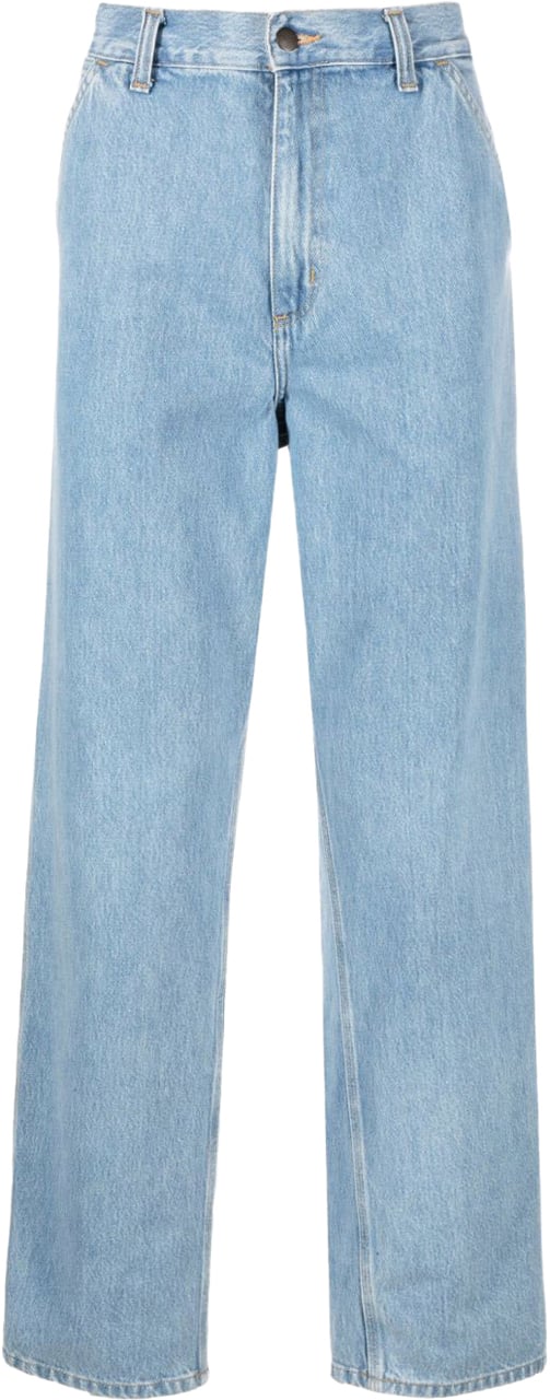 Carhartt Trousers Blue Blauw