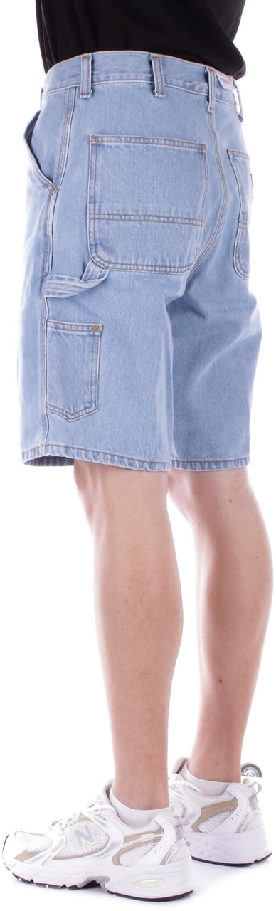 Carhartt Shorts Blue Heavy Blauw