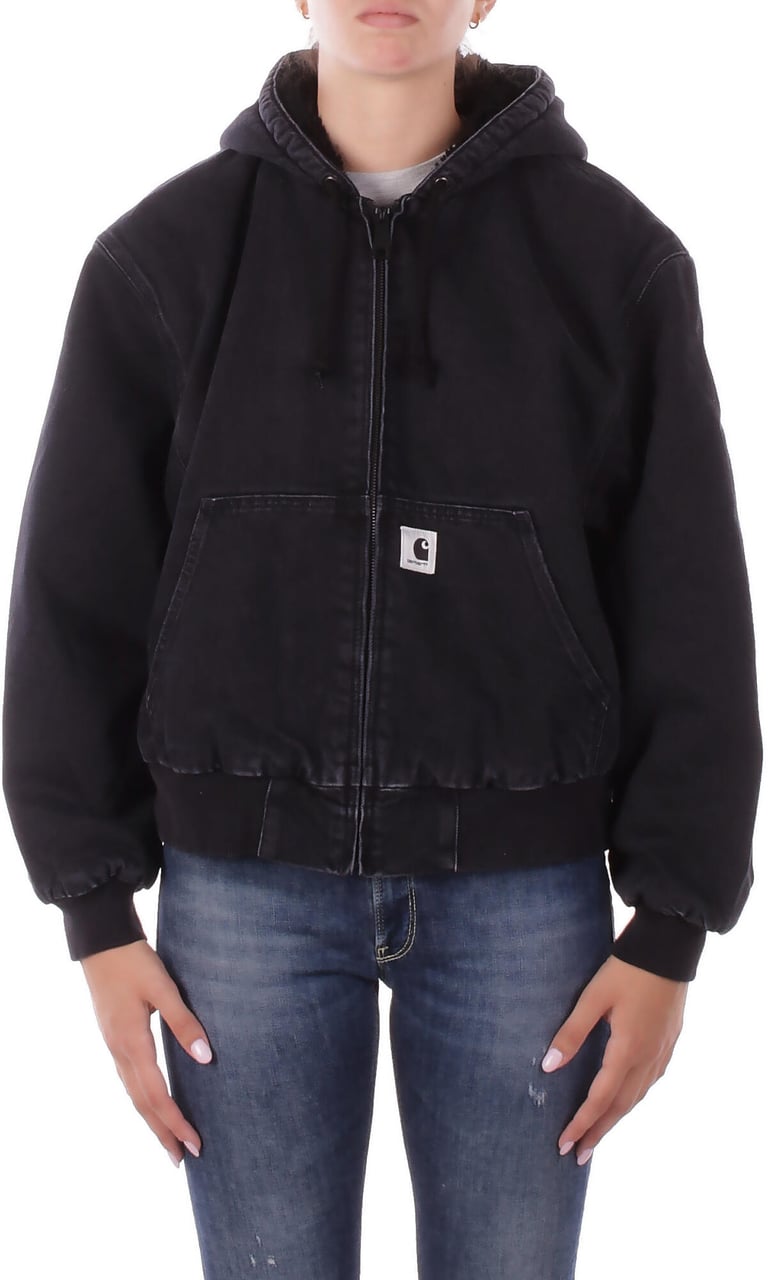 Carhartt Coats Black Zwart