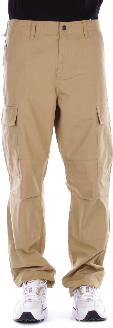 Carhartt Trousers Dark Yellow Geel