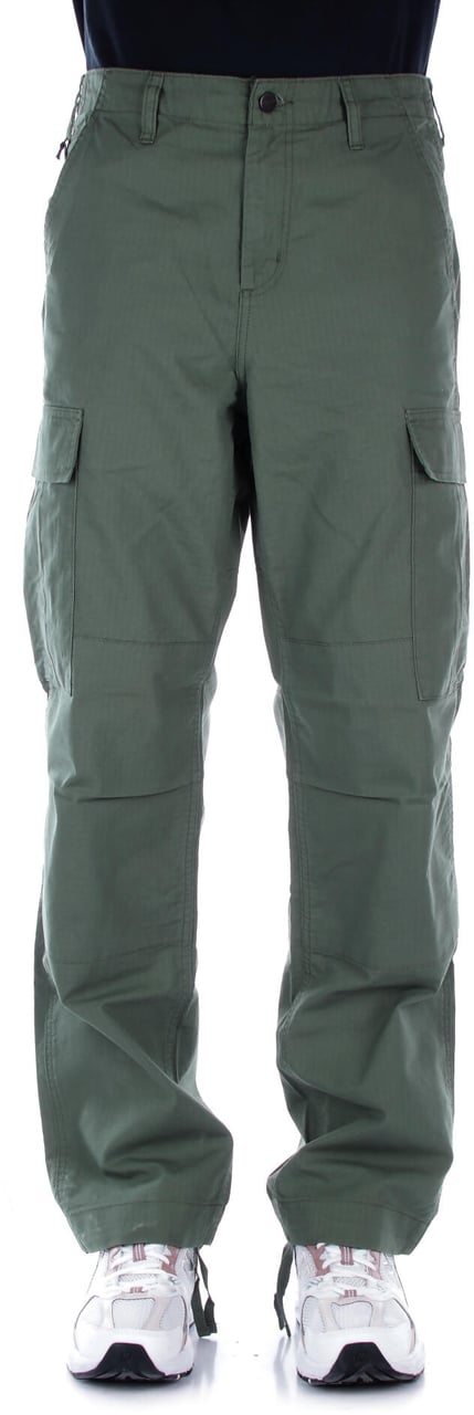 Carhartt Trousers Duck Green Groen