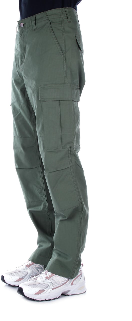 Carhartt Trousers Duck Green Groen