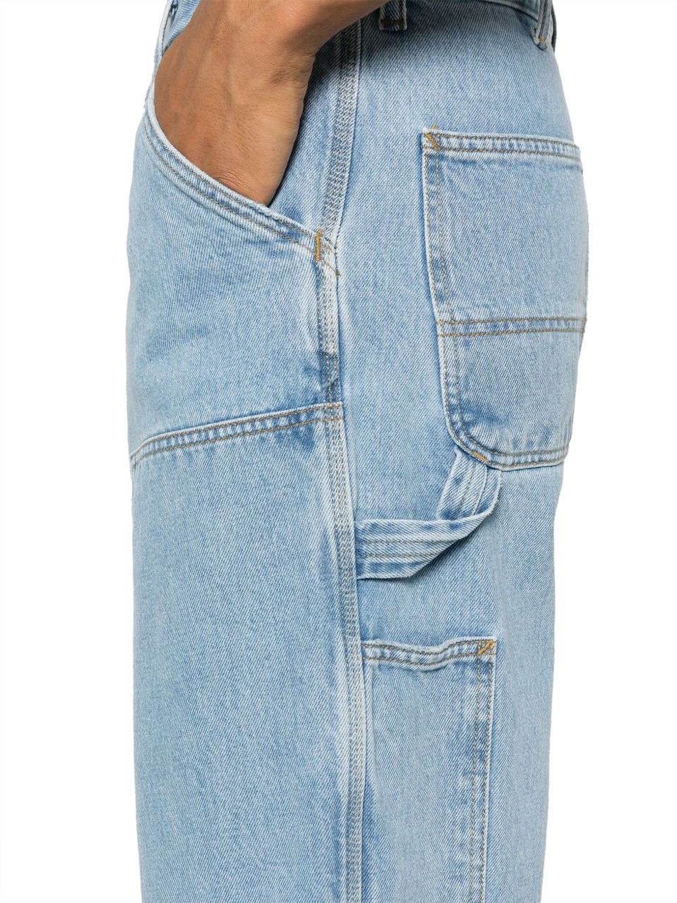 Carhartt Jeans Clear Blue Blauw