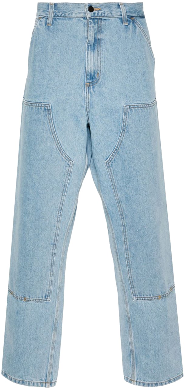 Carhartt Jeans Clear Blue Blauw