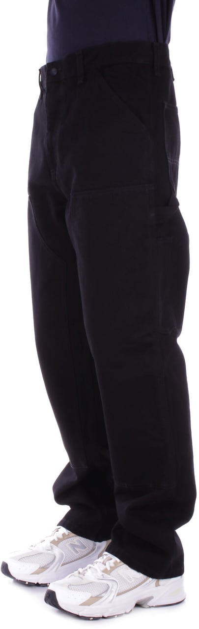 Carhartt Jeans Black Rinsed Zwart