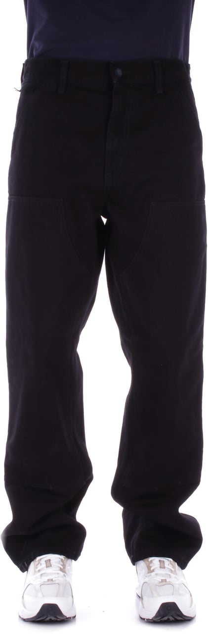 Carhartt Jeans Black Rinsed Zwart