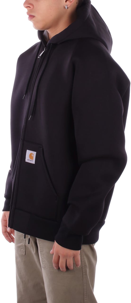 Carhartt Coats Black Grey Zwart