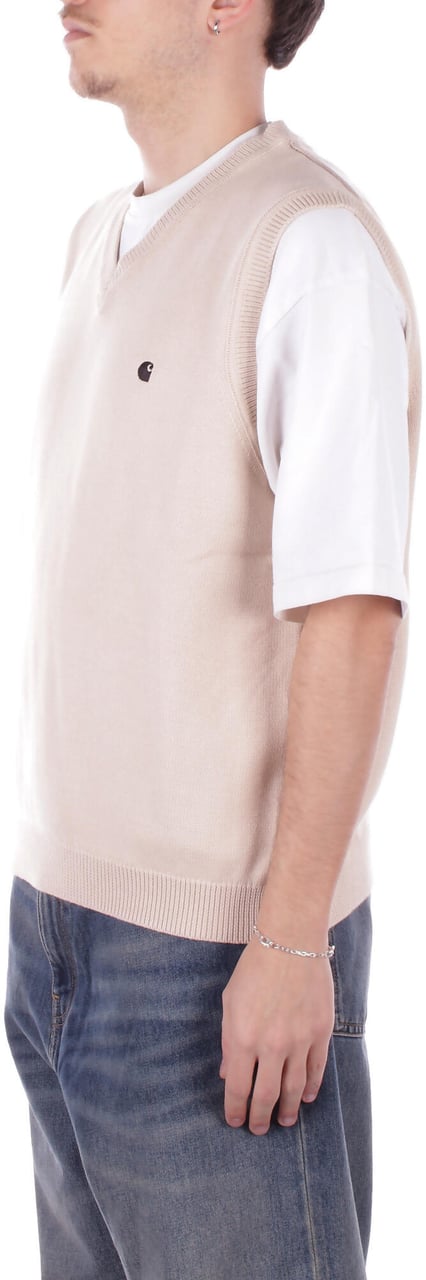 Carhartt Sweaters Fleur De Sel Wit