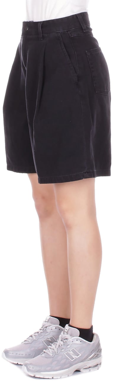 Carhartt Shorts Black Stone Zwart