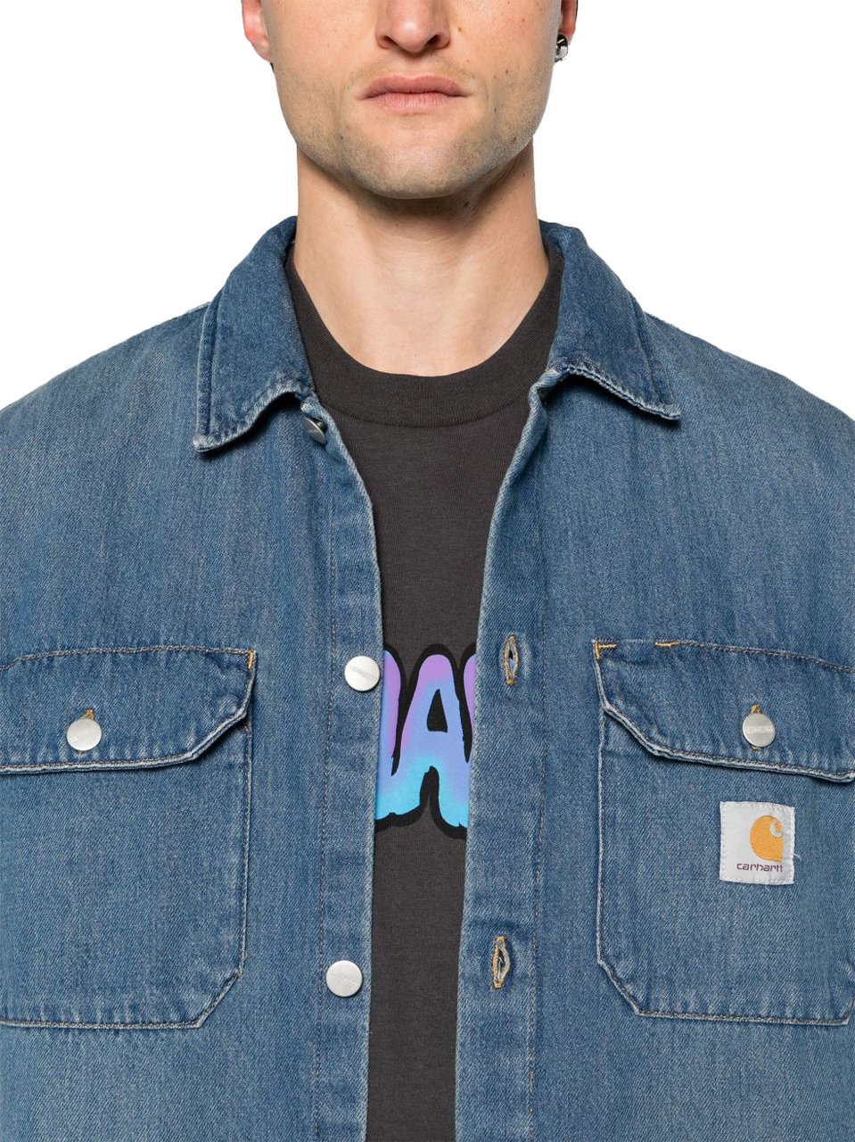 Carhartt Shirts Blue Blauw
