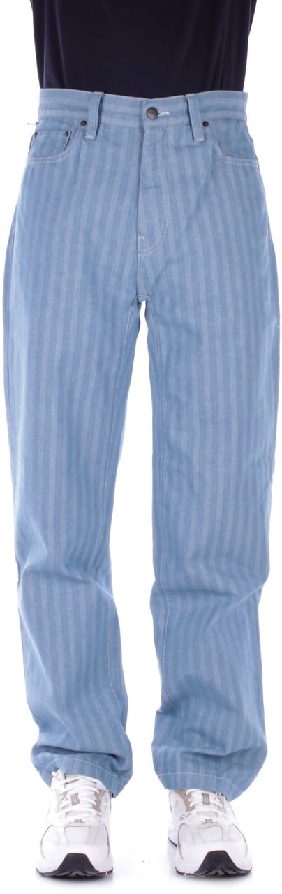 Carhartt Trousers Denim Blauw