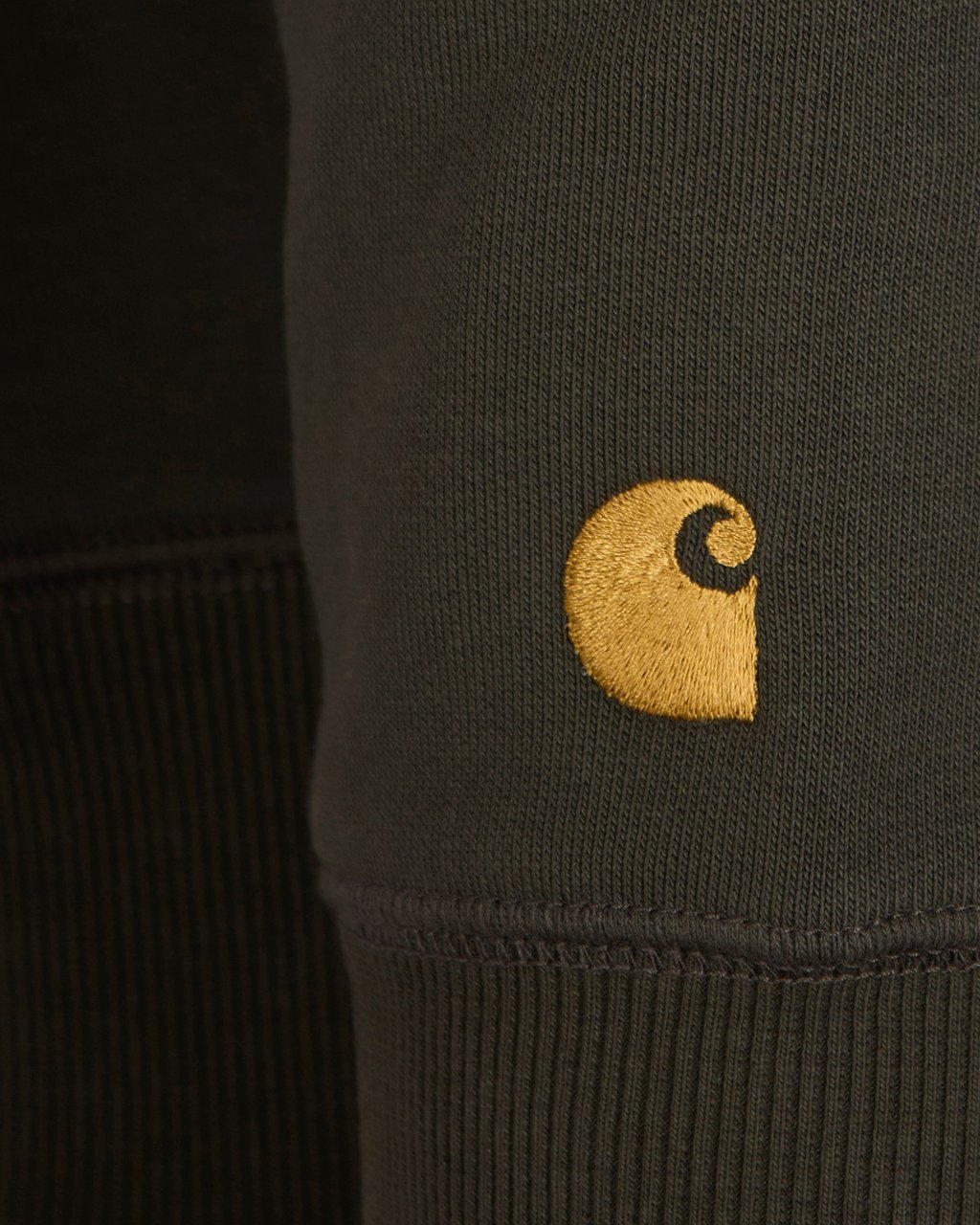 Carhartt Sweaters Olive Gold Groen