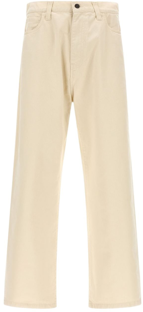 Carhartt Jeans Ivory Wit