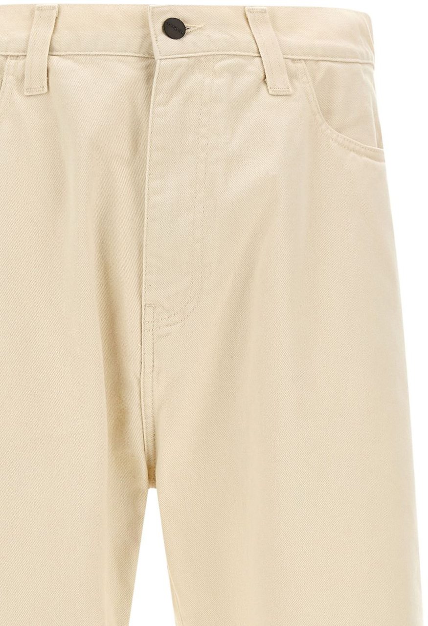 Carhartt Jeans Ivory Wit
