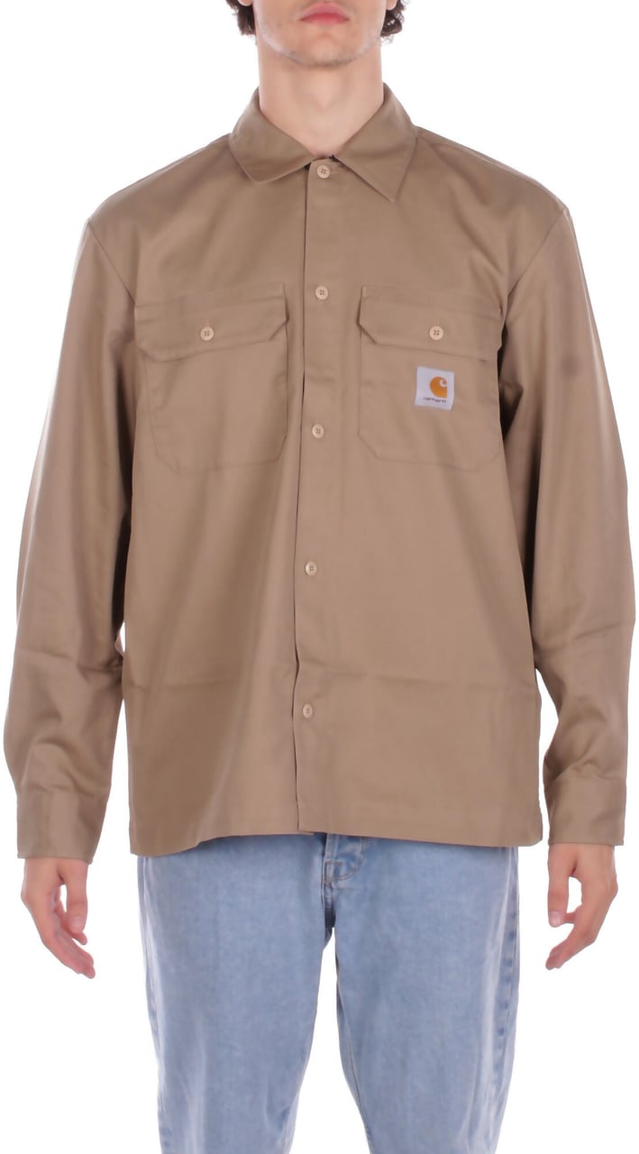 Carhartt Shirts Beige Beige