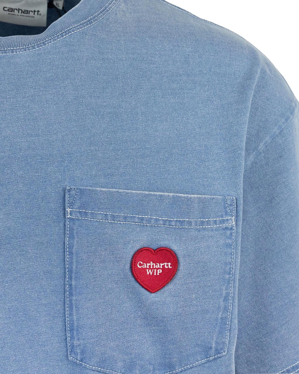 Carhartt T-Shirts And Polos Blue Blauw