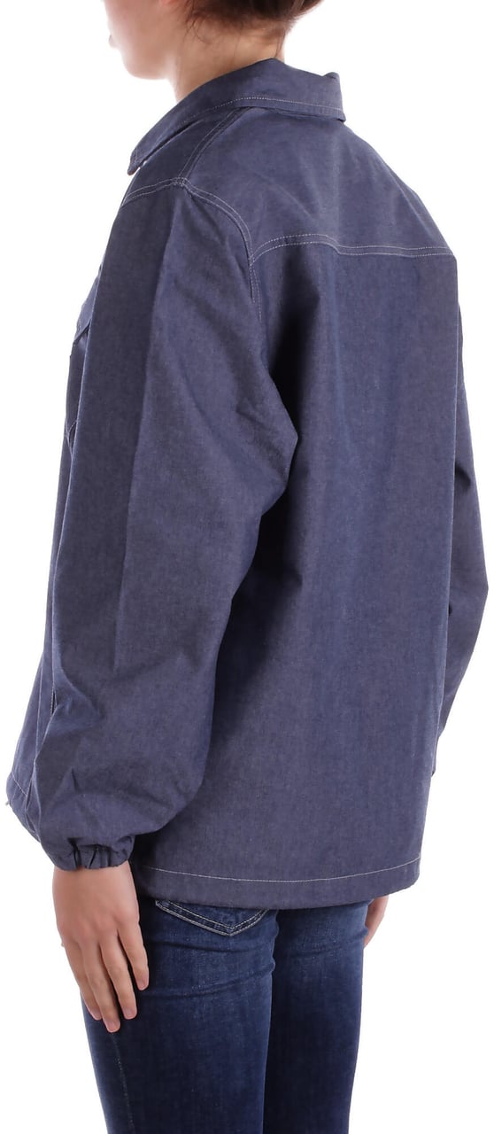 Carhartt Shirts Blue Rinsed Blauw