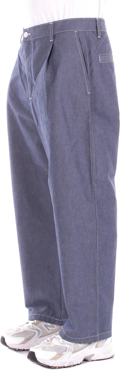 Carhartt Jeans Blu Rinsed Blauw