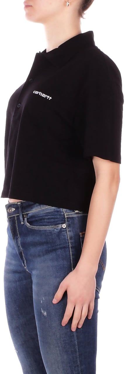 Carhartt T-Shirts And Polos Black White Zwart