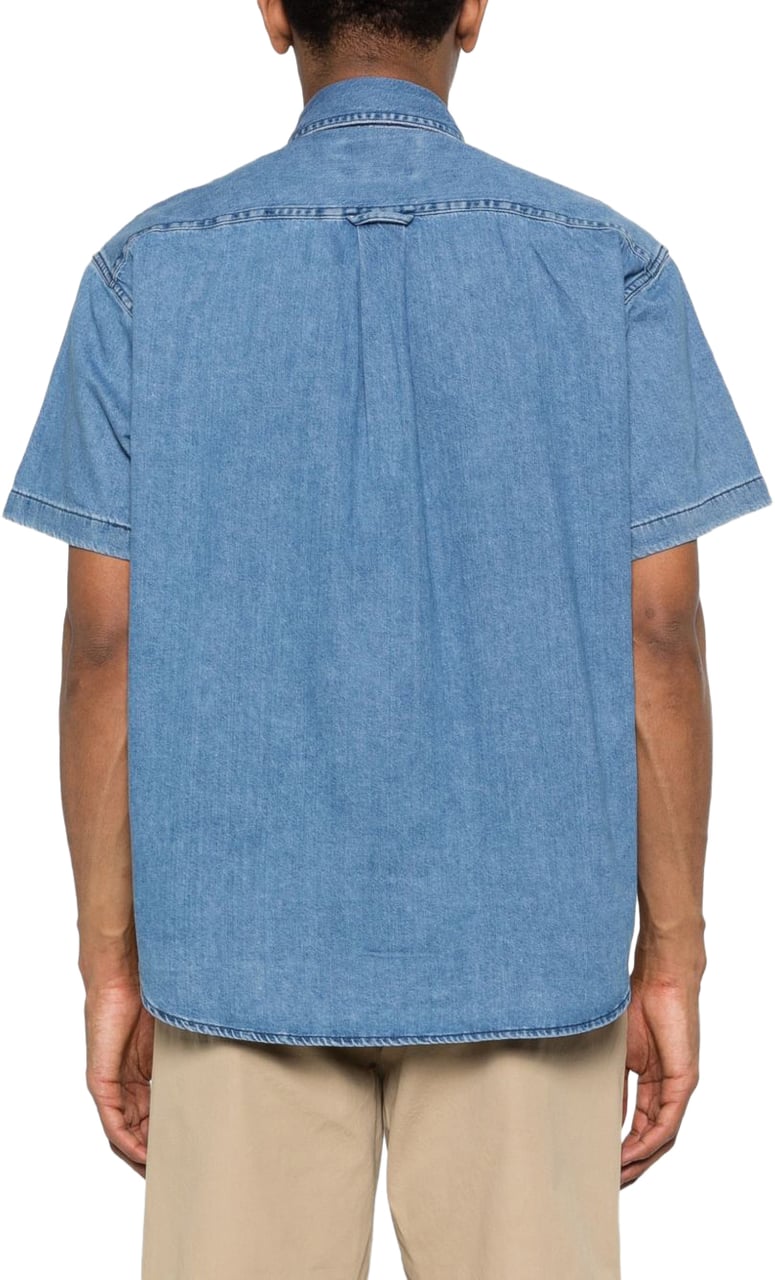 Carhartt Shirts Clear Blue Blauw