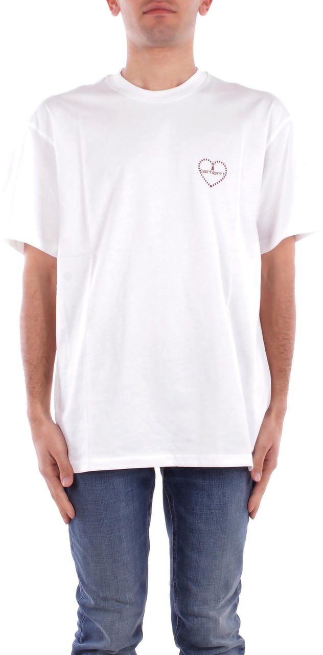 Carhartt T-Shirts And Polos White Red Rood