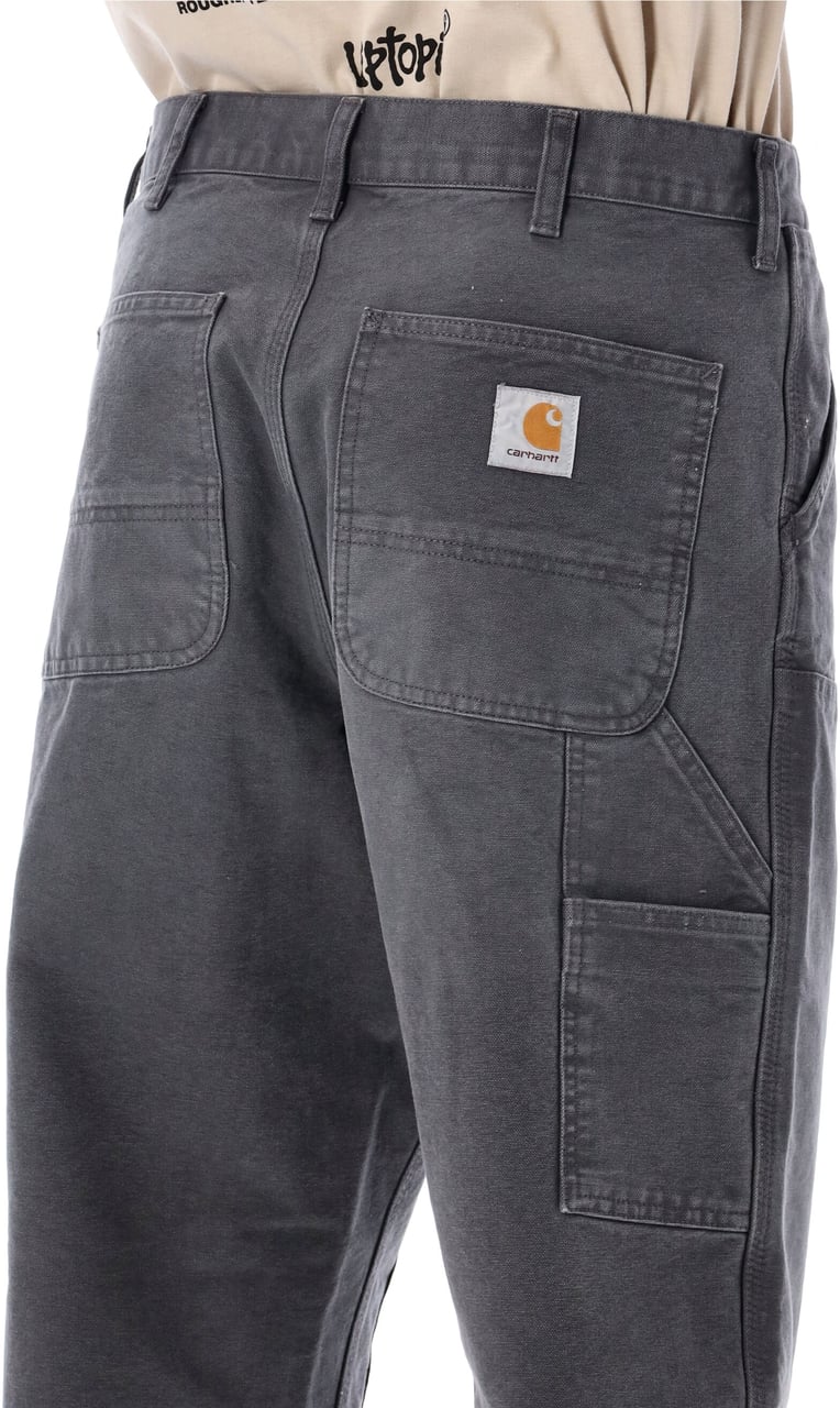 Carhartt Carhartt WIP Double Knee Pants in Dearborn canvas Dierenprint