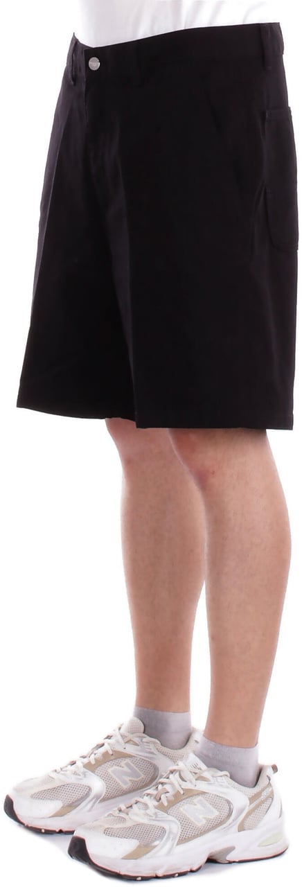 Carhartt Shorts Black Rinsed Zwart