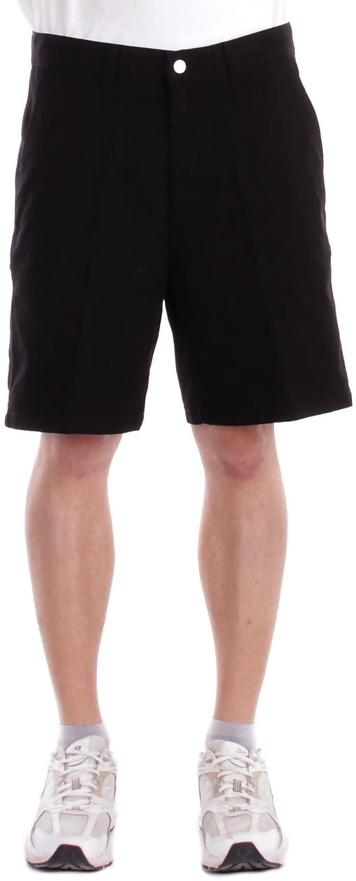 Carhartt Shorts Black Rinsed Zwart