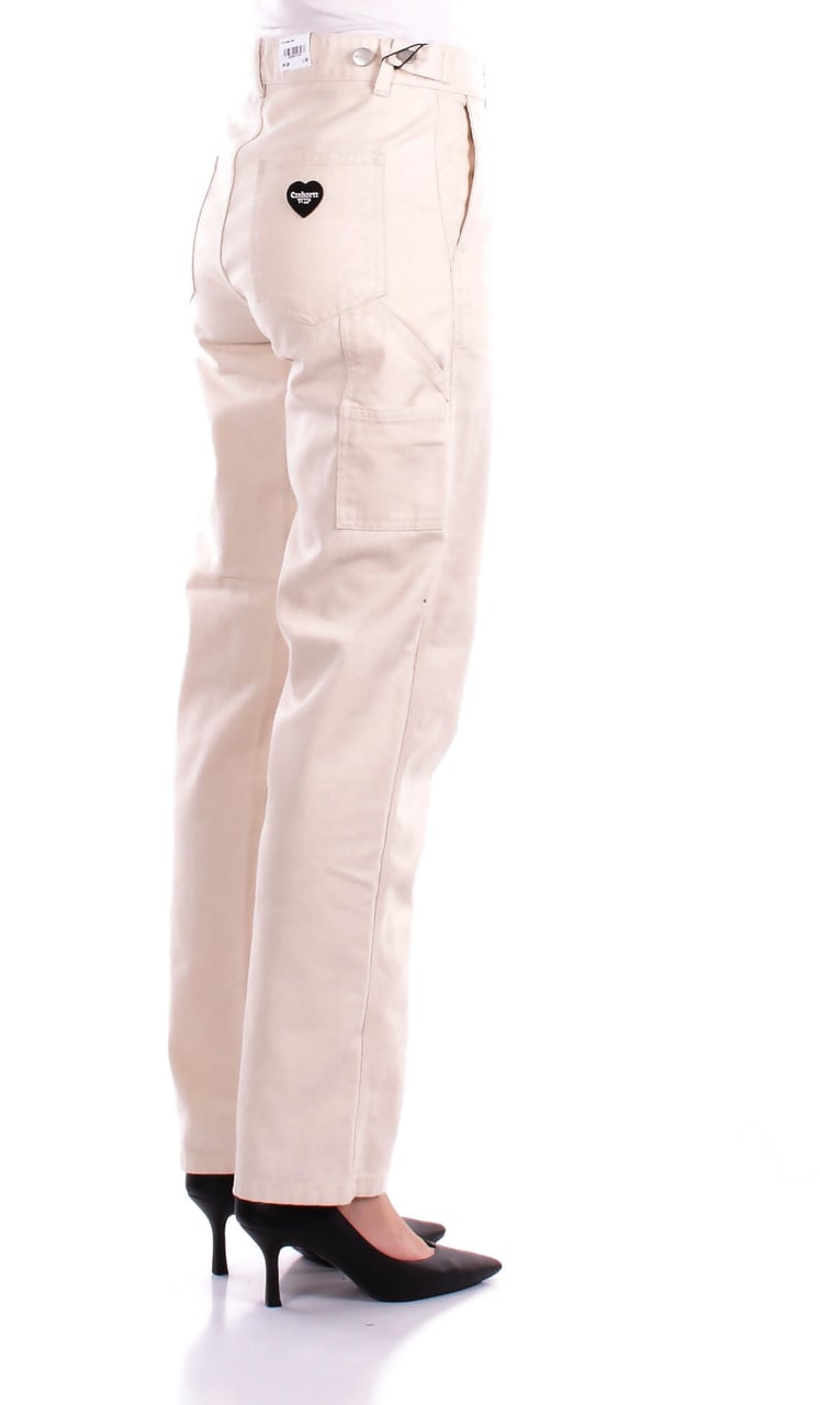 Carhartt Trousers Beige Beige