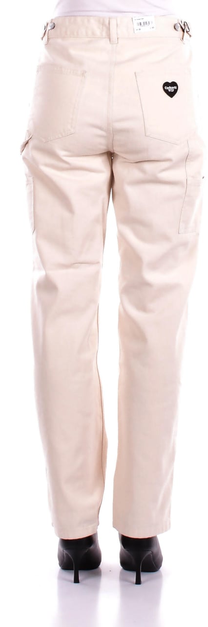 Carhartt Trousers Beige Beige