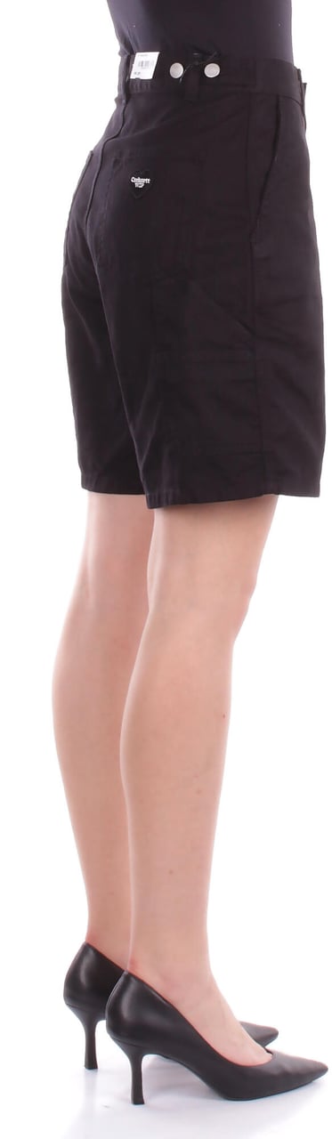 Carhartt Shorts Black Rinsed Zwart